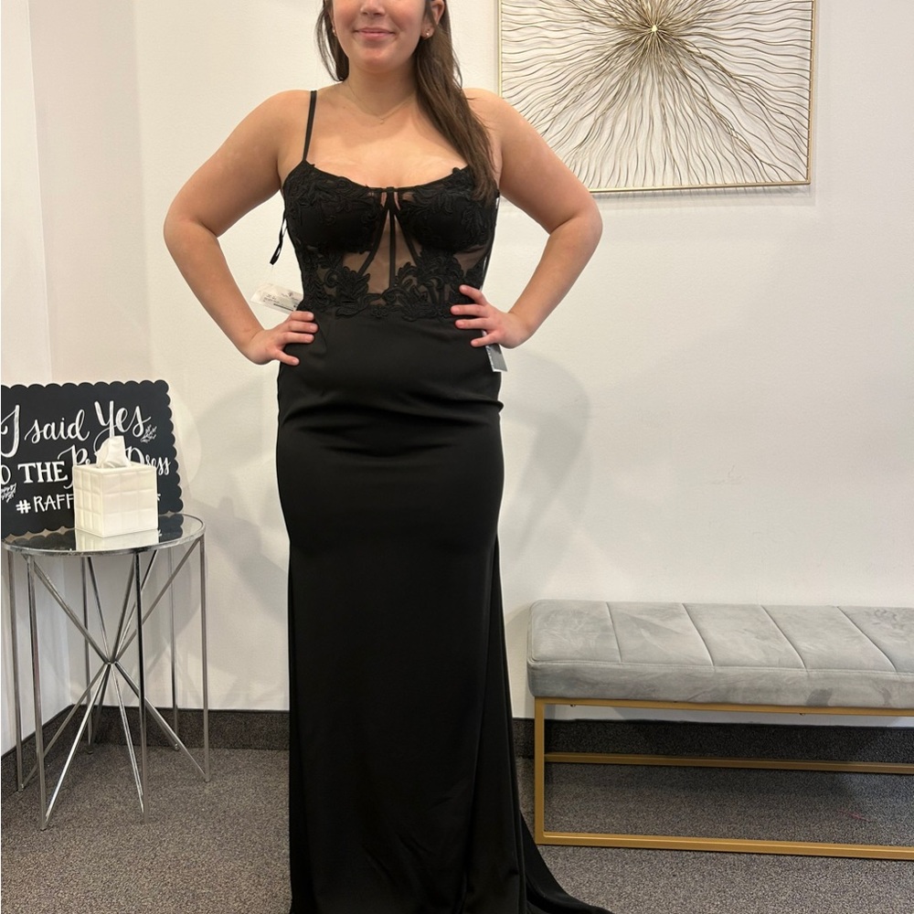 Alyce Paris Black Evening Dress
